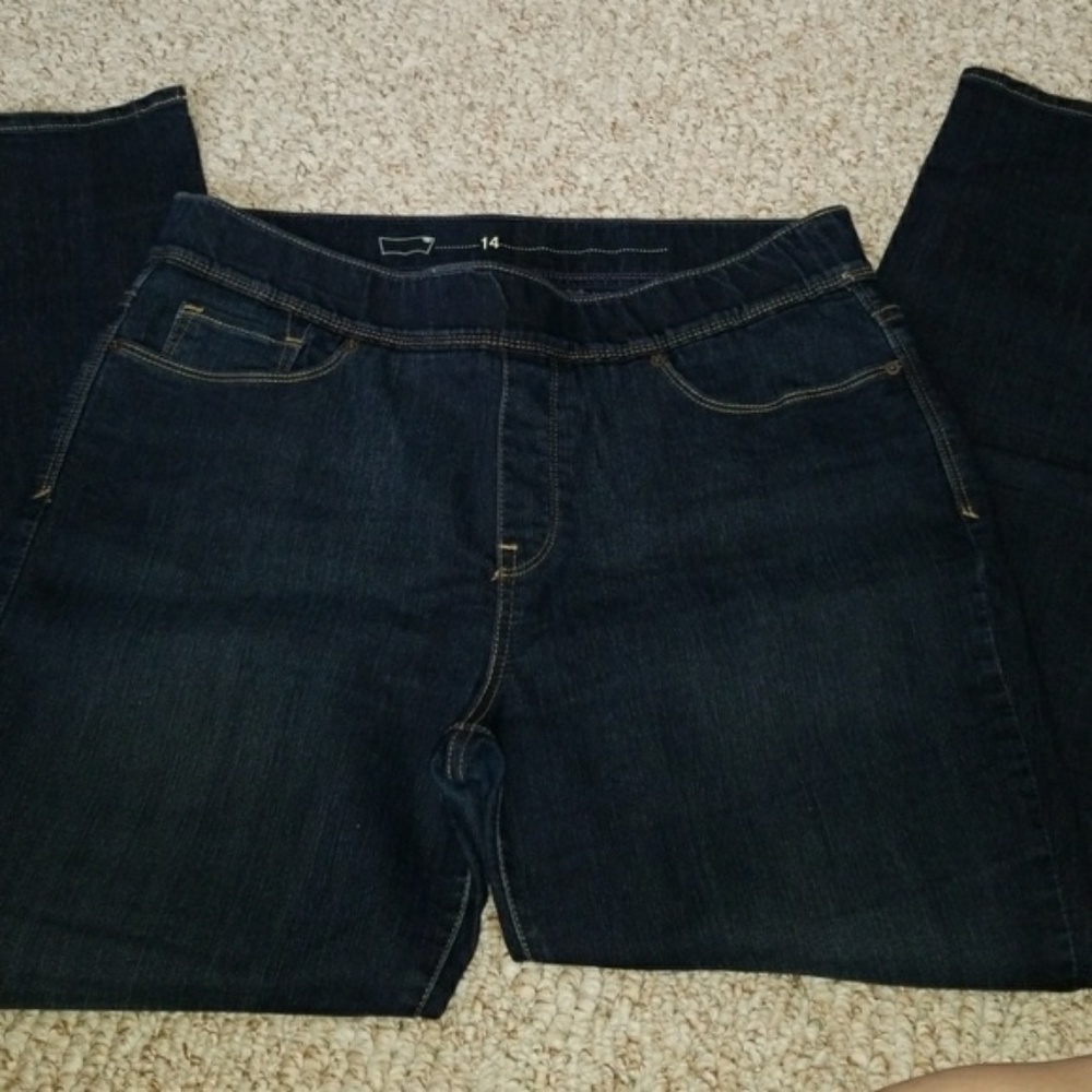 Levi's - Pull on stretch Jean Leggings sz 14